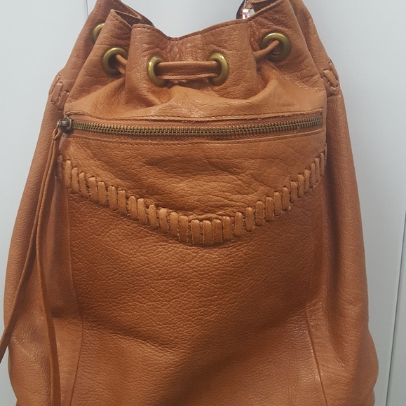 Genuine Leather Hobo Handbag - Picture 3 of 8